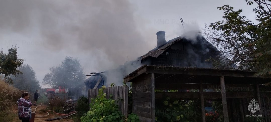 Пожар в Нерехтском районе локализован